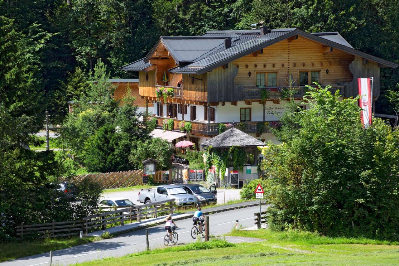 Gasthof Pension Lohfeyer Weißbach bei Lofer Kültér fotó