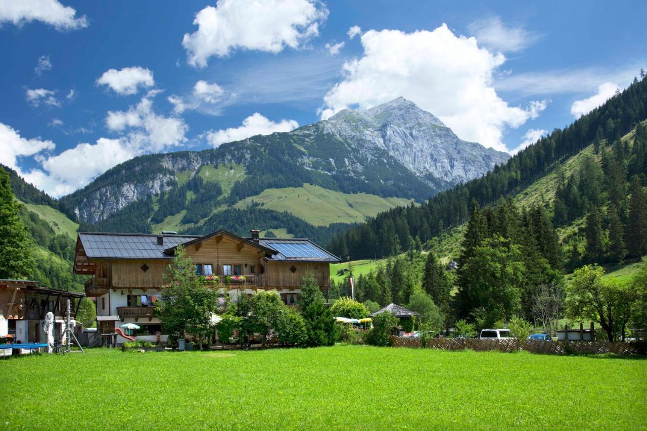 Gasthof Pension Lohfeyer Weißbach bei Lofer Kültér fotó